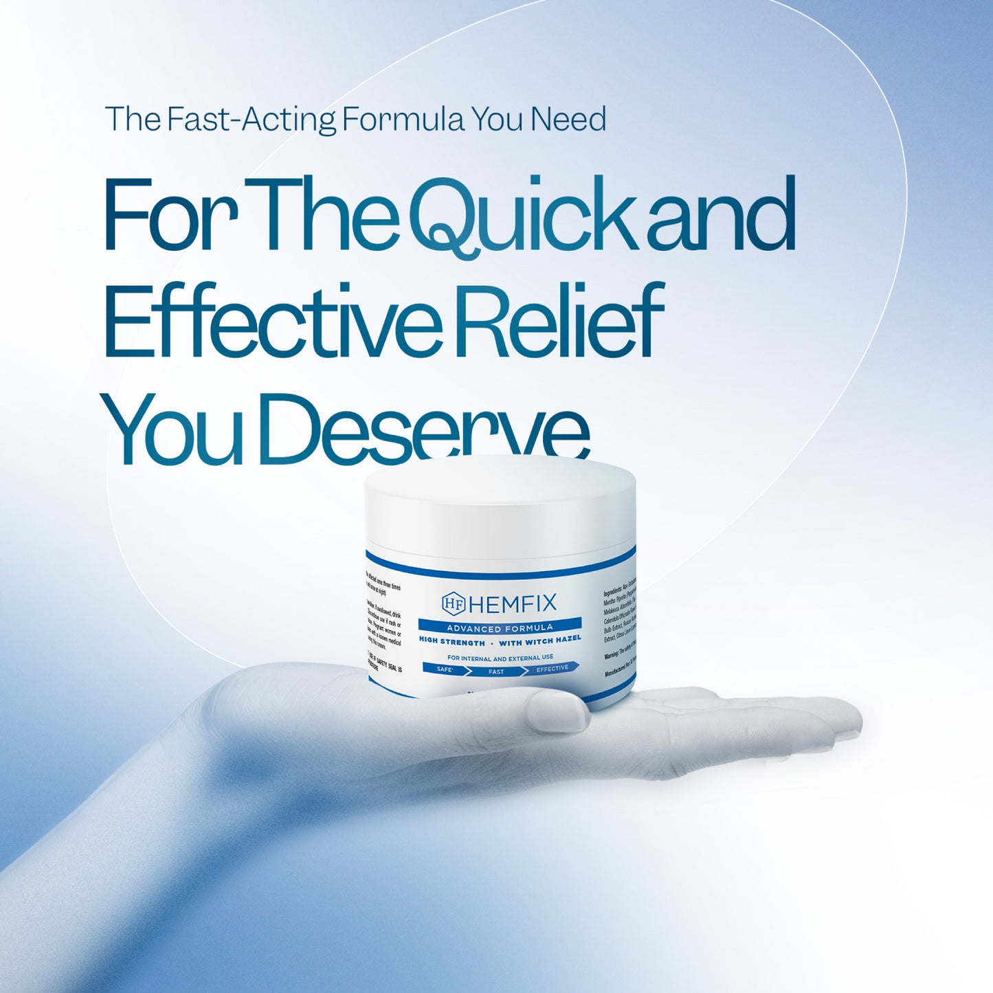 Hemfix Natural Hemorrhoid Treatment (2 oz)